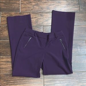 Purple dress pants